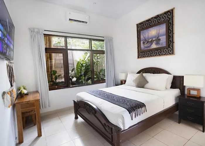 Bali 4 Bedroom 5 Ac Tropical Garden Pool With Closeable Lounge - Short Walk To The * Seminyak (Bali)